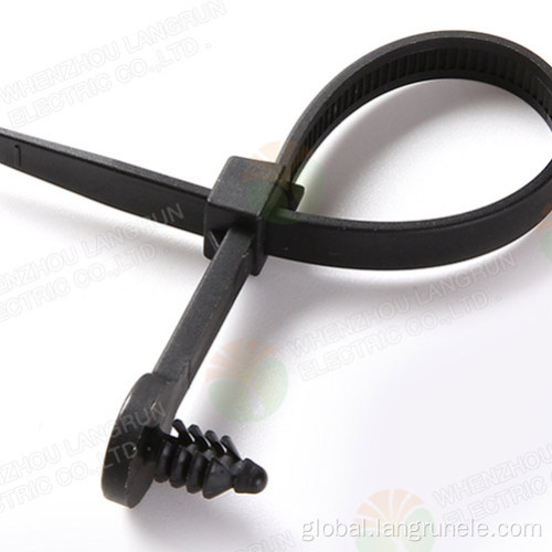 1-Piece Fir Tree Cable Tie 15517703 Nylon Cable Tie With Fir Tree Mount Factory